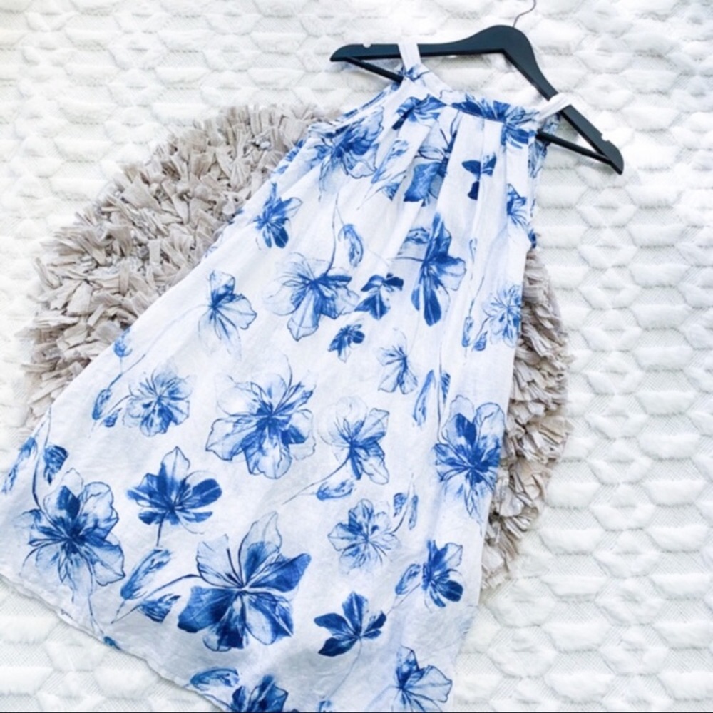 COPY - COPY - bellambia linen a line dress Italian made